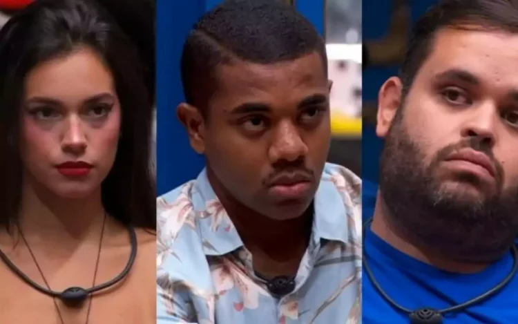 Décimo primeiro Paredão BBB 24. Alane, Davi e Michel