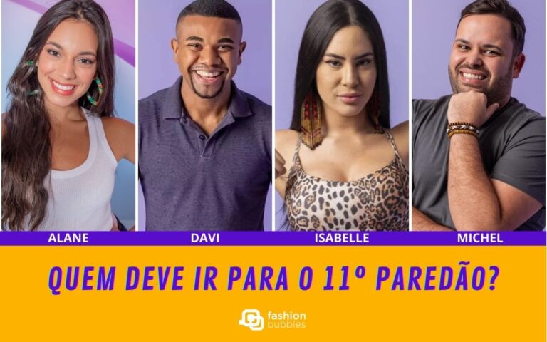 Enquete Na Mira do Líder. Da esquerda para direita: Alane, Davi, Isabelle e Michel