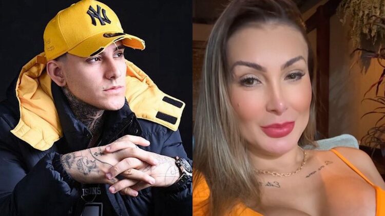 Andressa Urach e Arthur Urach.