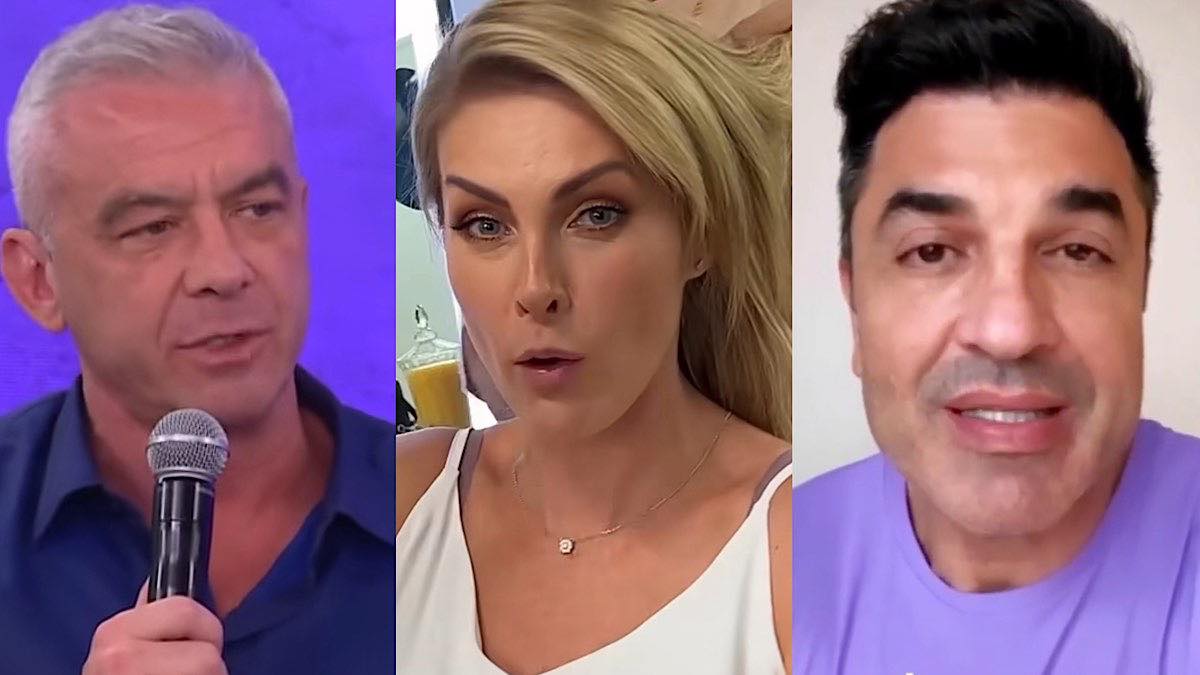 Alexandre Correa, Edu Guedes e Ana Hickmann