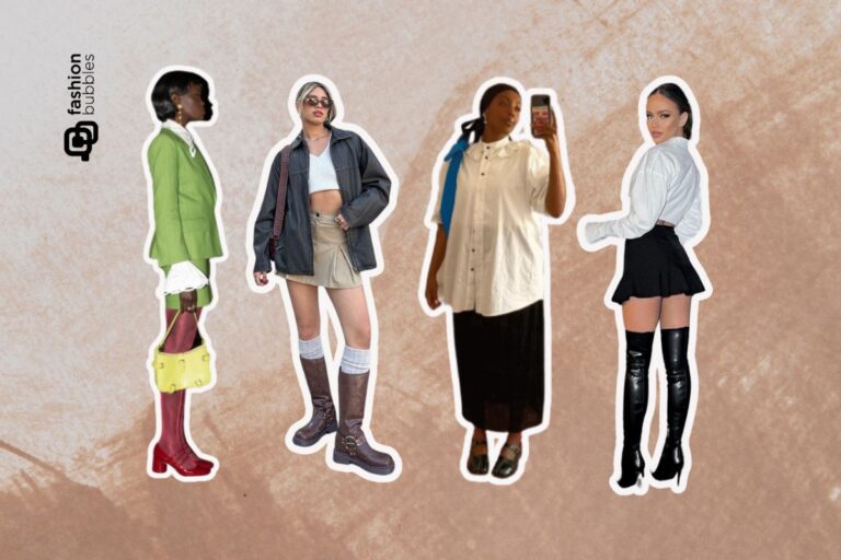 Mulheres exibem sapatos outono inverno 2024