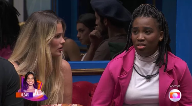 Yasmin Brunet e Leidy Elin reagem surpresas à eliminação de Michel no 11º Paredão do BBB 24