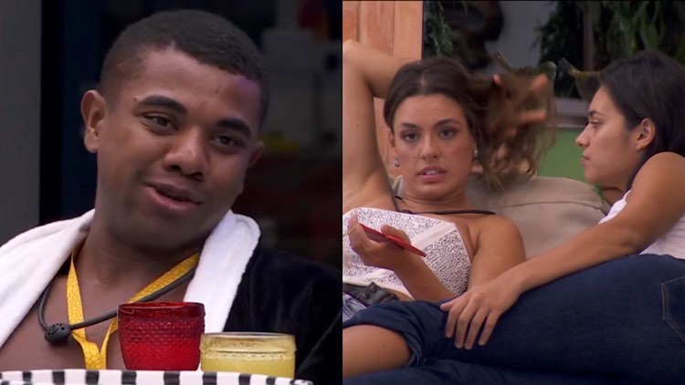 Líder, Davi irrita Alane e Bia no BBB 24.