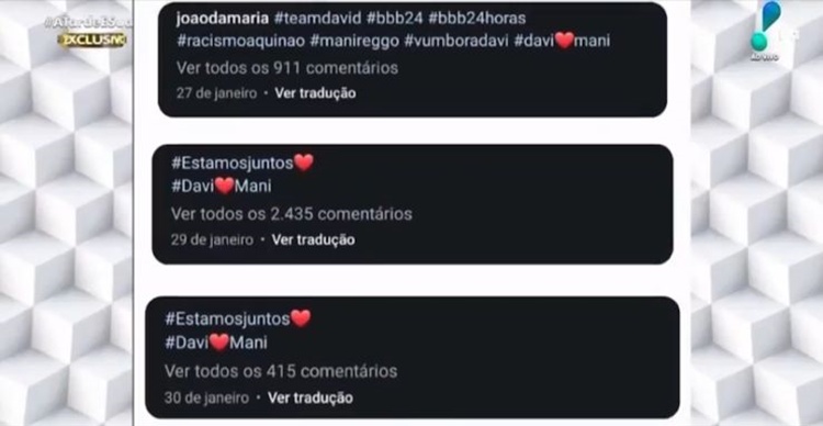 Programa A Tarde é Sua faz revelação bombástica sobre separação de Davi e Mani
