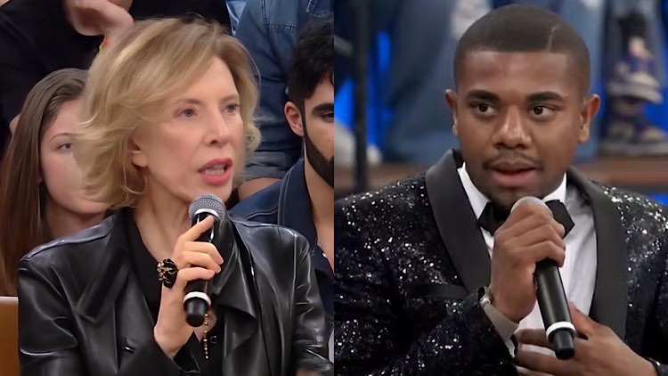 Marília Gabriela foi a responsável por fazer "pergunta proibida" à Davi no Altas Horas.