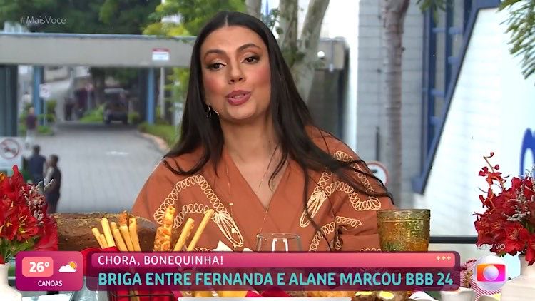 Café da manhã com Ana Maria Braga foi marcado por climão entre apresentadora e Fernanda.