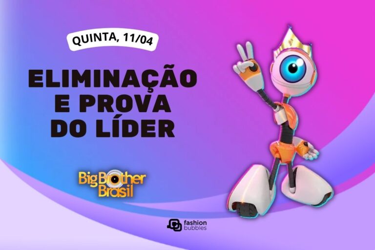 fundo roxo com ilustração de robô ao lado de que horas começa o BBB 24 hoje, 11/04