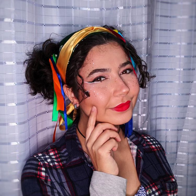 Maquiagem para festa junina simples