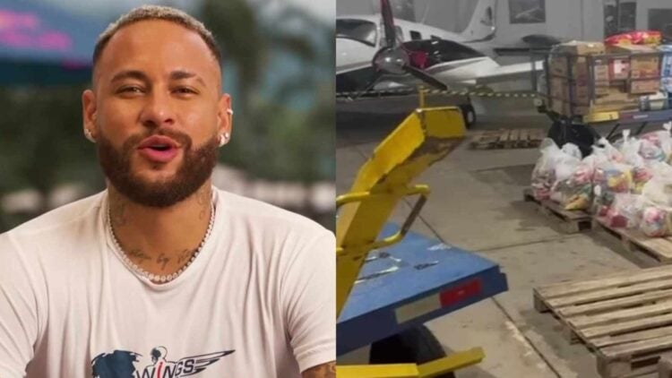 O que o Neymar fez para o Rio Grande do Sul? Jogador revela ajuda inusitada: “não curto postar tudo que faço”