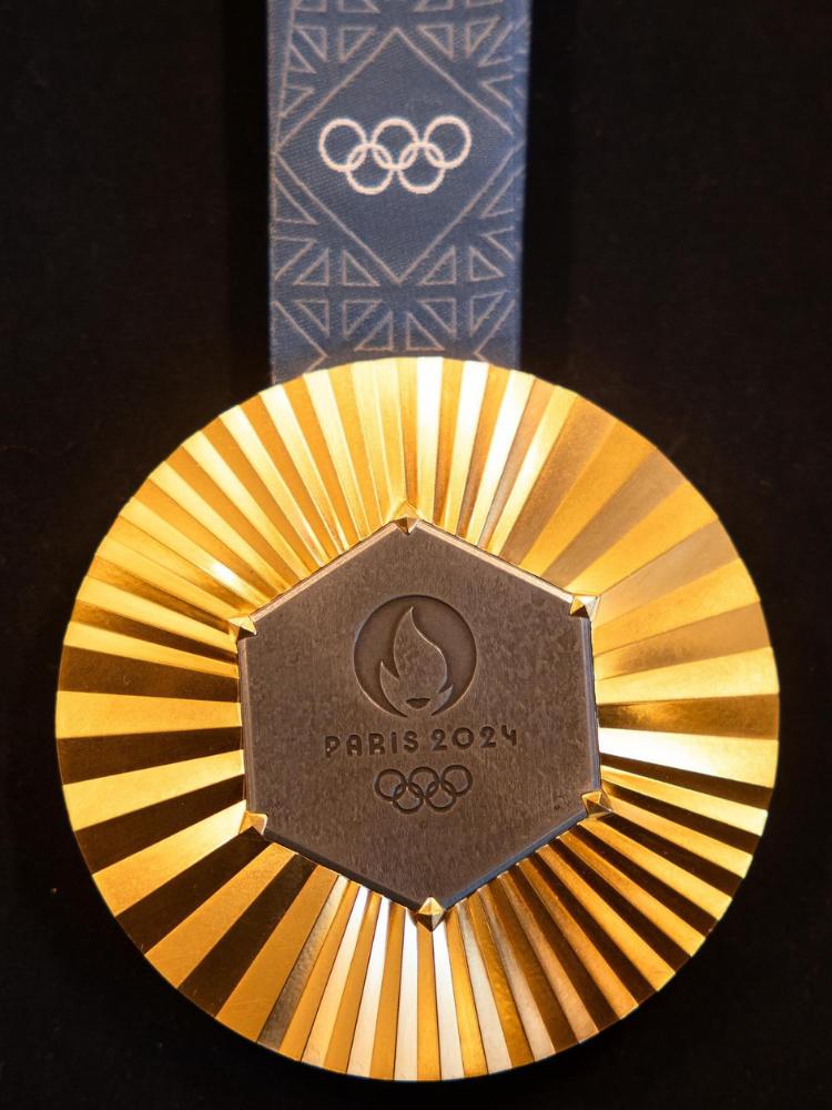 Medalha de ouro das Olimpíadas de Paris