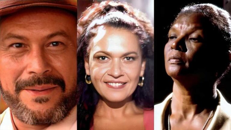 Personagens da novela Renascer antiga.