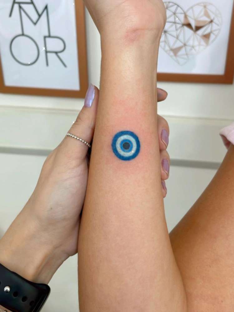 Opção de tatuagem de olho grego