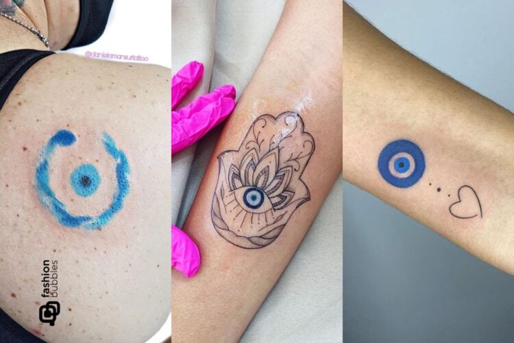 Tatuagem de olho grego: significado espiritual + 20 fotos lindas de tattoos para servir de inspiração