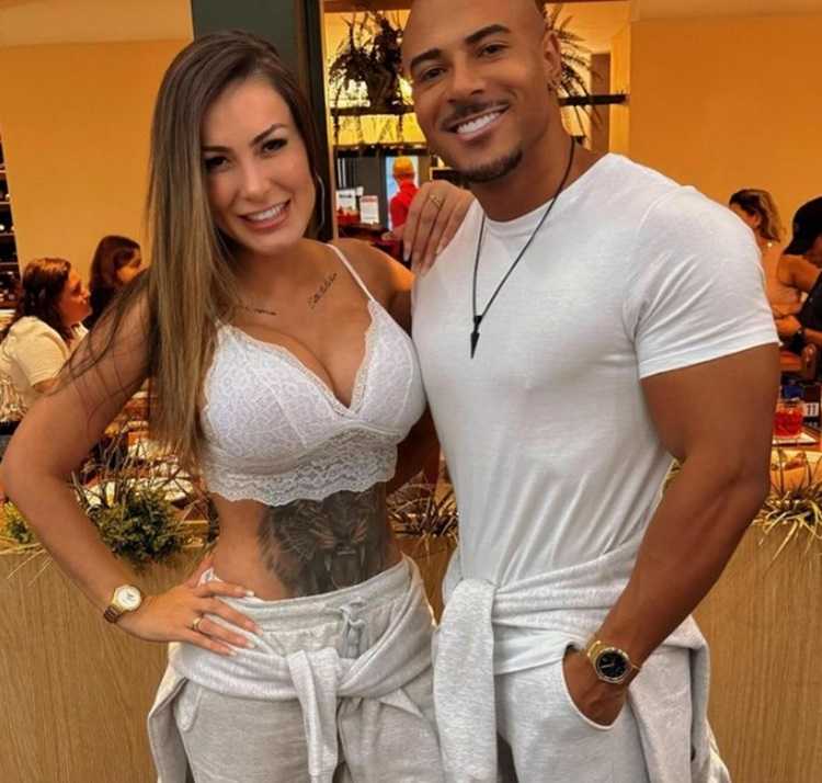 Andressa Urach e Lucas Ferraz