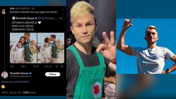 Gato Galáctico é acusado de fazer apologia ao nazismo em postagens nas redes sociais.