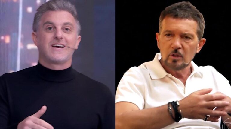 Antonio Banderas no Dança dos Famosos.