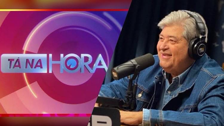No SBT, Datena terá a missão de elevar a audiência do Tá na Hora. Fonte: Instagram