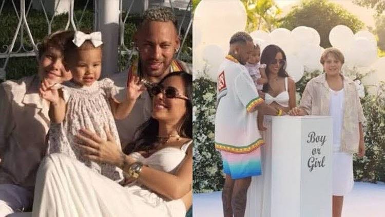 Neymar e Bruna serão papais de mais uma menina.