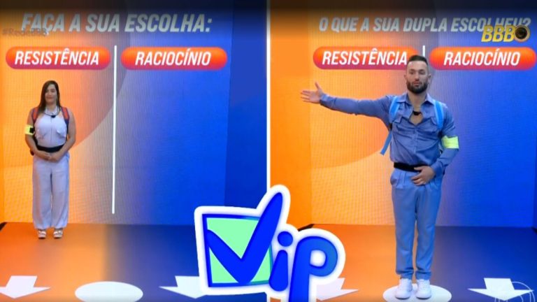 Dani e Diego Hypolito estão no VIP