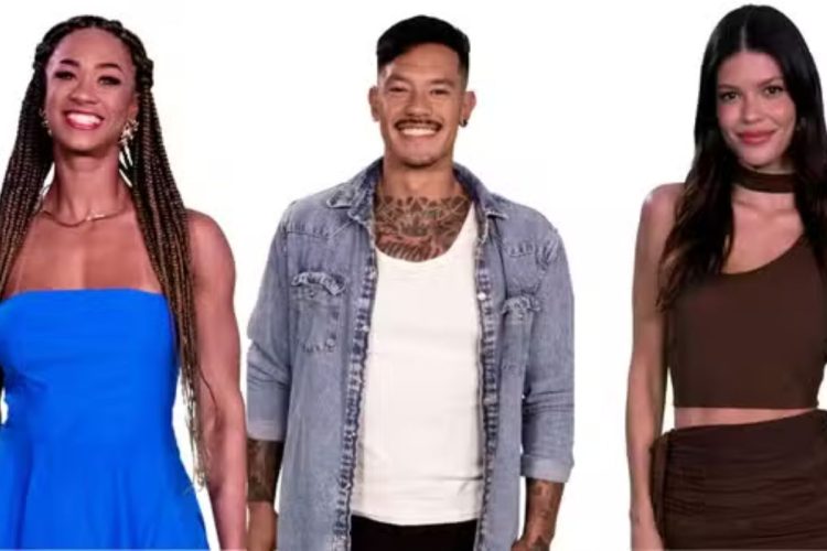 Aline, Gabriel e Vitória