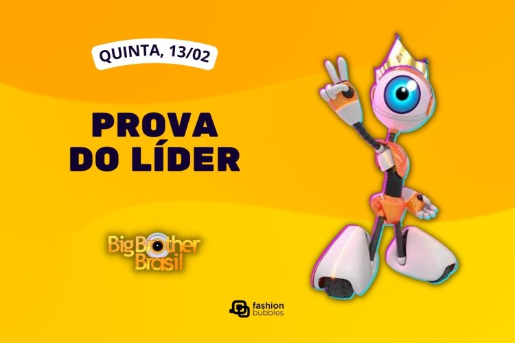 Fundo laranja com foto do Robbb e que horas começa o BBB 25 hoje, 13/02