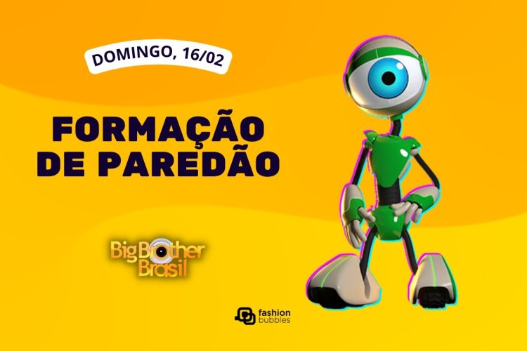 Fundo laranja com foto do Robbb e que horas começa o BBB 25 hoje, 16/02