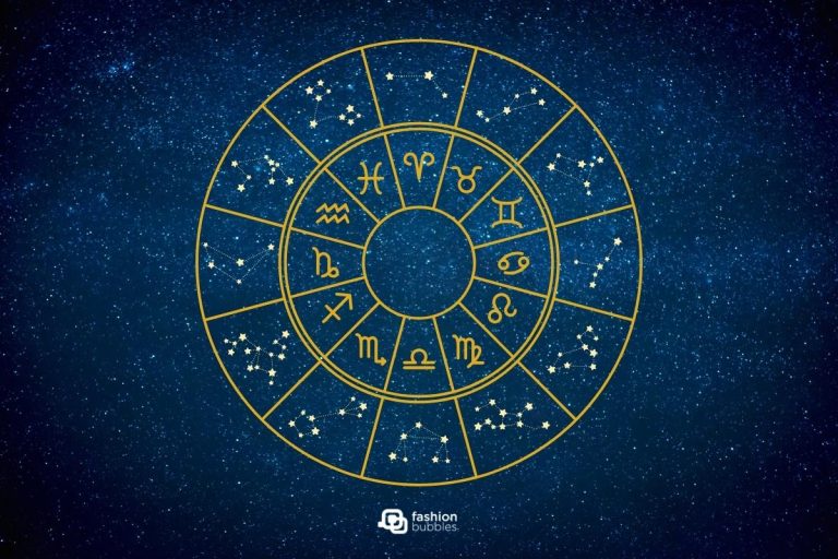 Fundo de céu noturno estrelado com mandala com todos os signos da previsão de horóscopo de hoje
