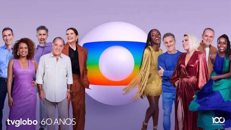Globo comemorará 60 anos com festão de sessenta horas. Fonte: Instagram/Globo