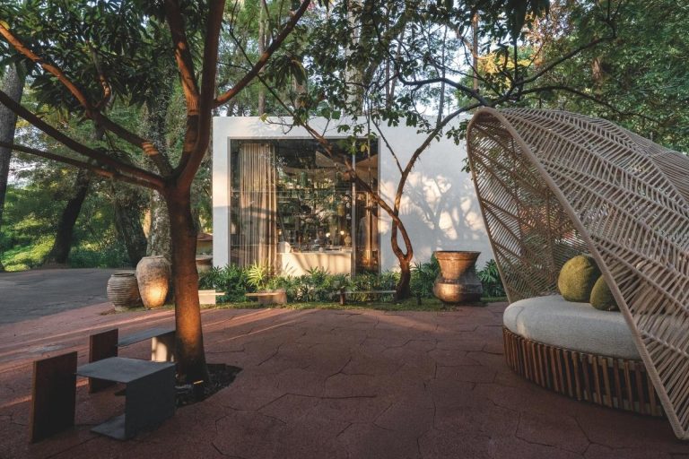 Lado de fora de tiny house da CASACOR São Paulo 2025
