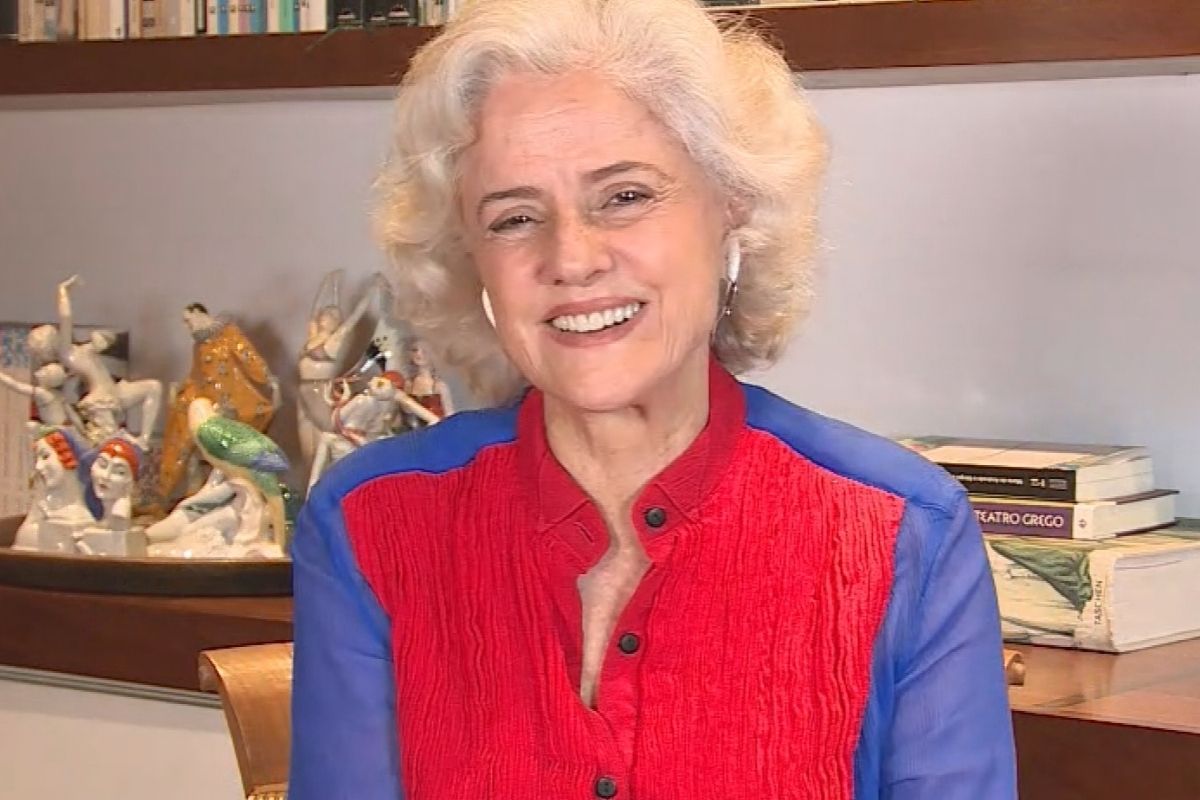 A atriz Marieta Severo