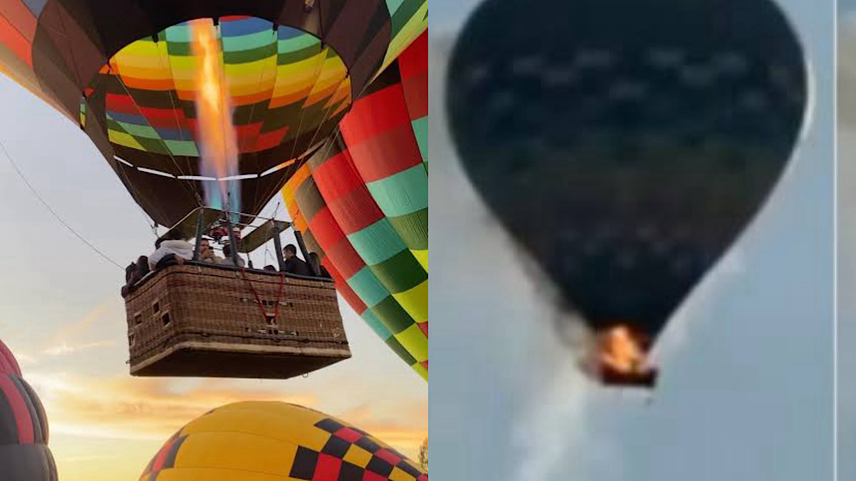 Acidente de balão em Santa Catarina matou oito pessoas.