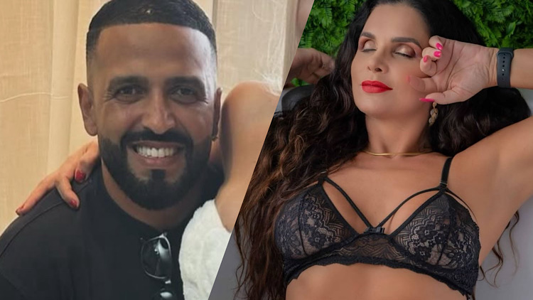Luiza Ambiel grava cena íntima com Tony Tigrão.