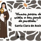 Mensagem de feliz Dia de Santa Clara