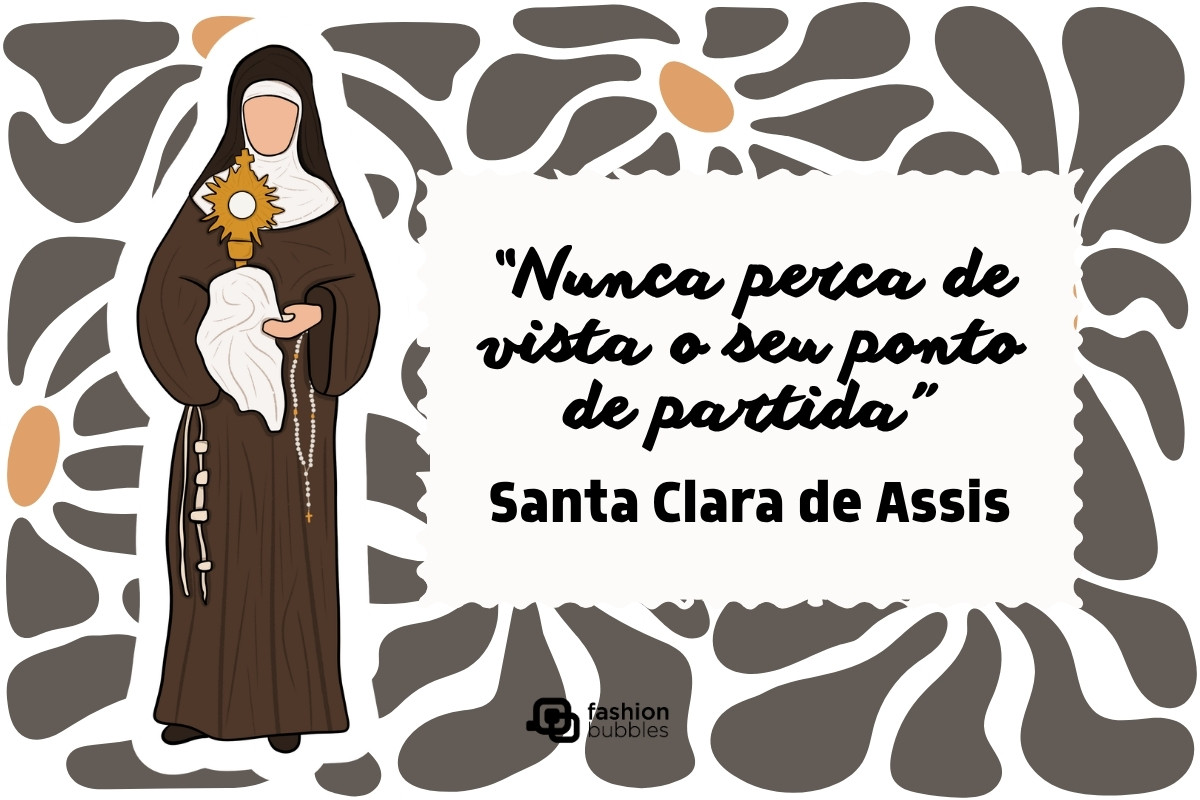 Mensagem de feliz Dia de Santa Clara