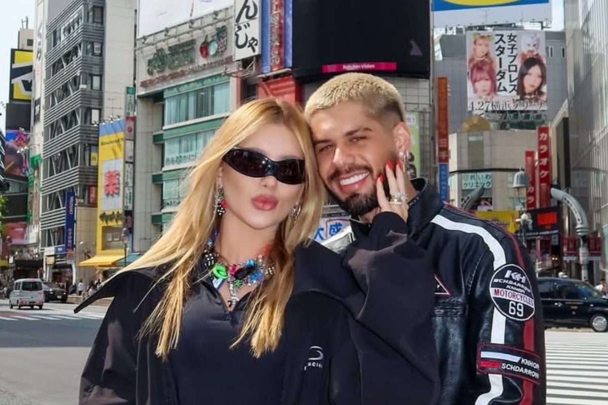 Foto de Virginia e Zé Felipe antes de indireta em música