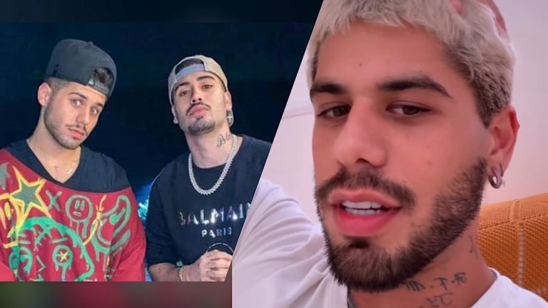 Zé Felipe se irrita com boatos de romance com Kevinho.
