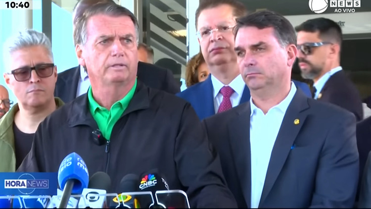 Bolsonaro passa a ter que usar tornozeleira eletrônica. Fonte: Instagram