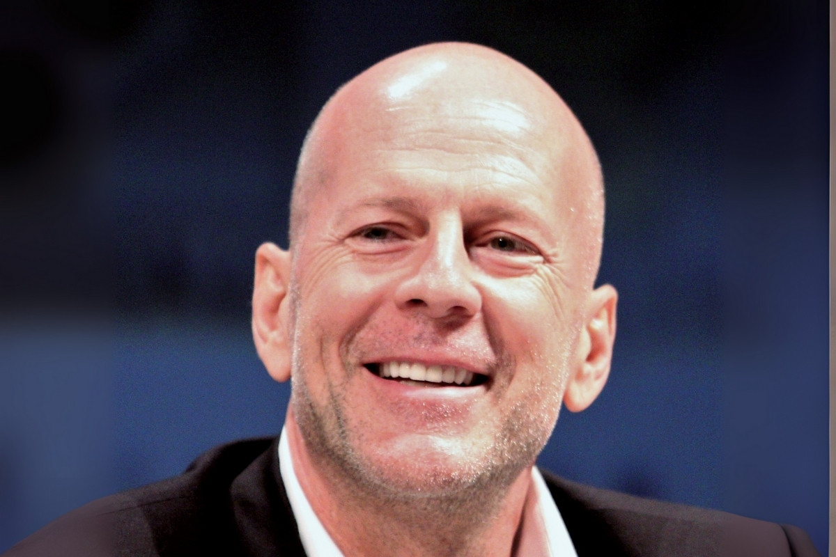 Foto de Bruce Willis em 2010, antes de diagnóstico de demência