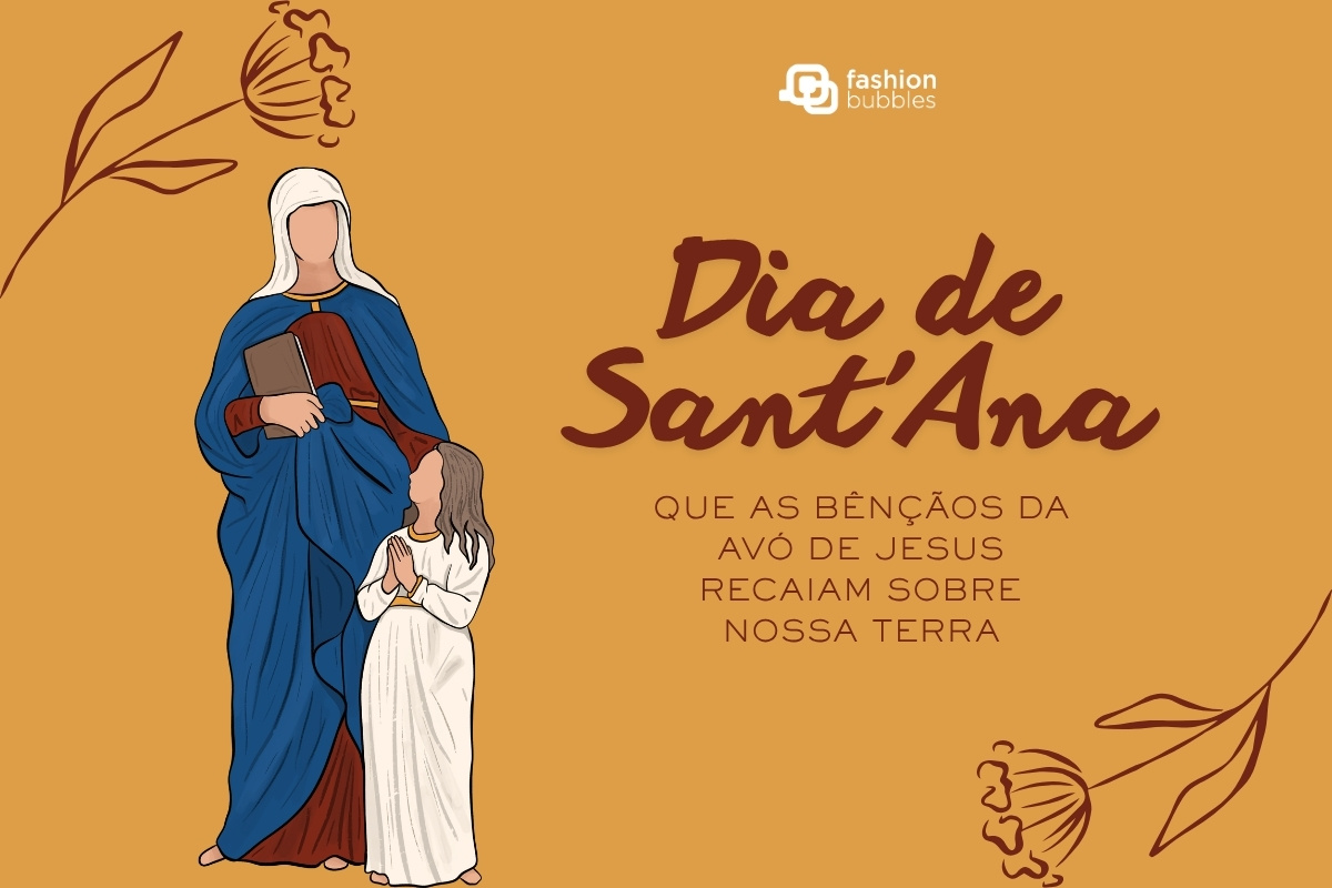 Cartão virtual de feliz Dia de Sant'Ana