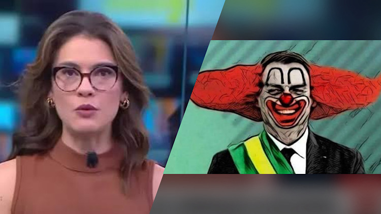 Elisa Veeck causa polêmica ao chamar, acidentalmente, Bolsonaro de Bozo, na CNN.