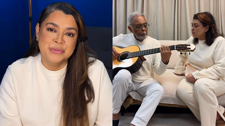 Gilberto Gil está com 83 anos e chegou a cantar com Preta Gil em show de abril de 2025, que aconteceu em SP.