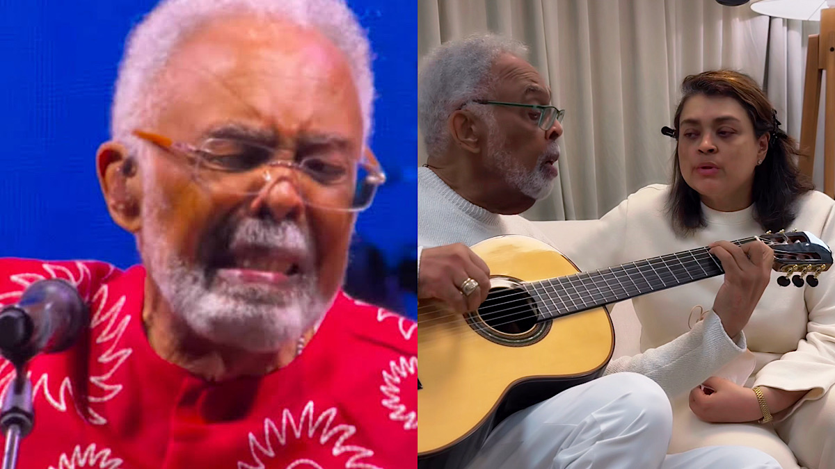 Gilberto Gil está com 83 anos e chegou a cantar com Preta Gil em show de abril de 2025, que aconteceu em SP.