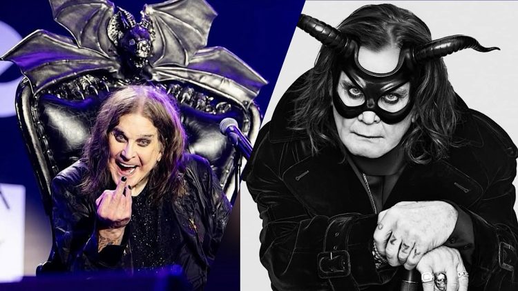Ozzy Osbourne faleceu aos 76 anos.