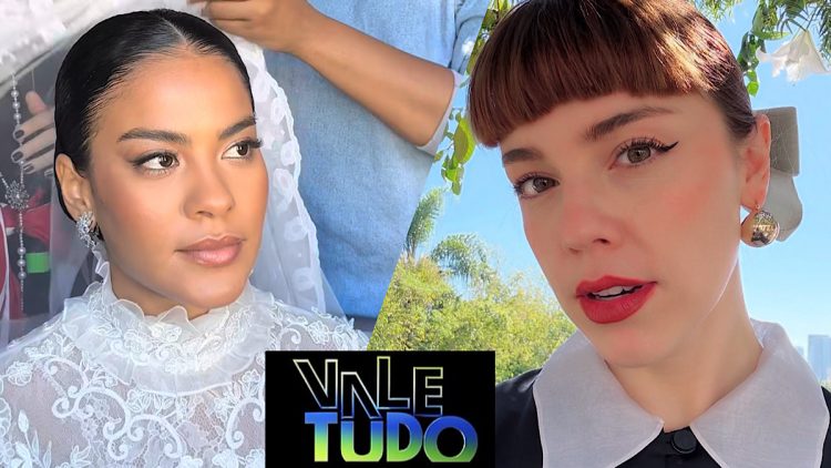 Em Vale Tudo, após apanhar da mãe, Maria de Fátima levará um tabefe de Solange no meio de seu casamento.