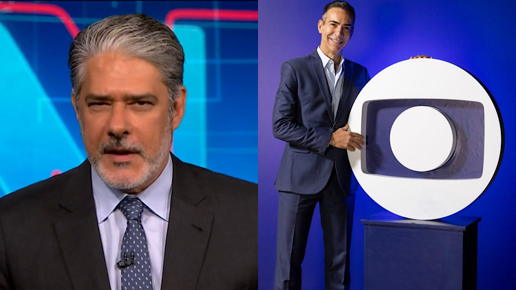 William Bonner deve se despedir da bancada do Jornal Nacional em outubro de 2025.