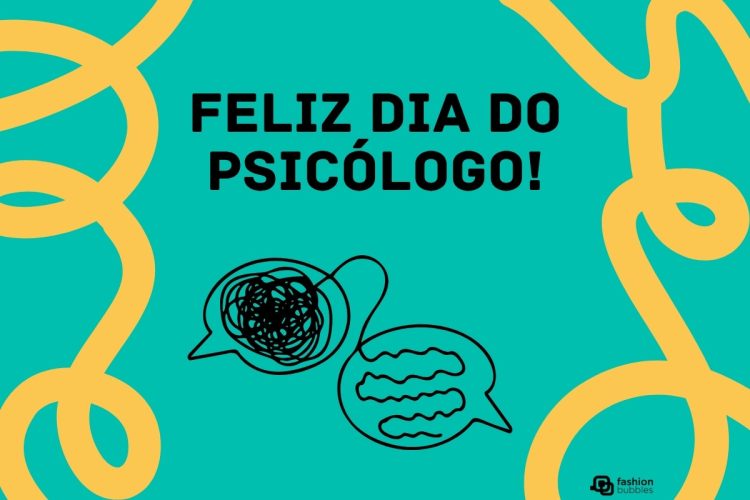 Cartão virtual com frase de feliz Dia do Psicólogo