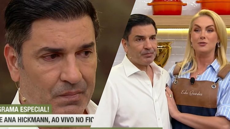 Edu Guedes volta a apresentar seu programa e recebe a visita de Ana Hickmann.