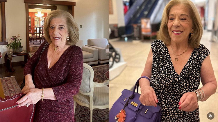 Maria Berklian tinha 87 anos, era conhecida como 'Rainha do Brasil' e conquistou mais de 1 milhão de seguidores no TikTok e no Instagram
