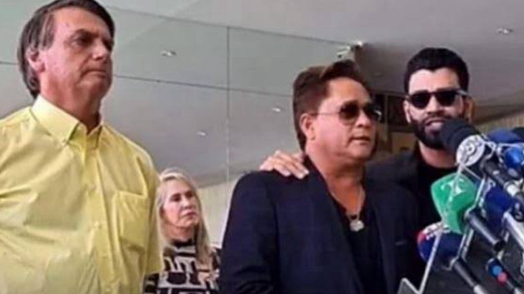 Vídeo de Leonardo criticando o "comunismo" e afirmando que é "22" (legenda de Bolsonaro) viraliza nas redes.