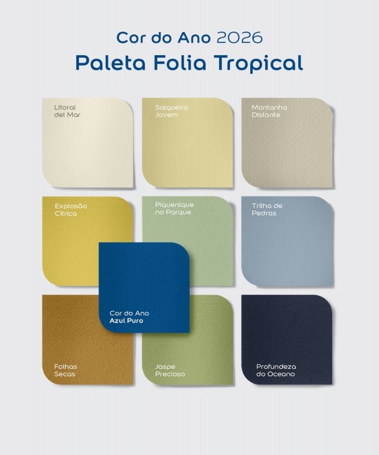 Paleta de tintas Folia Tropical